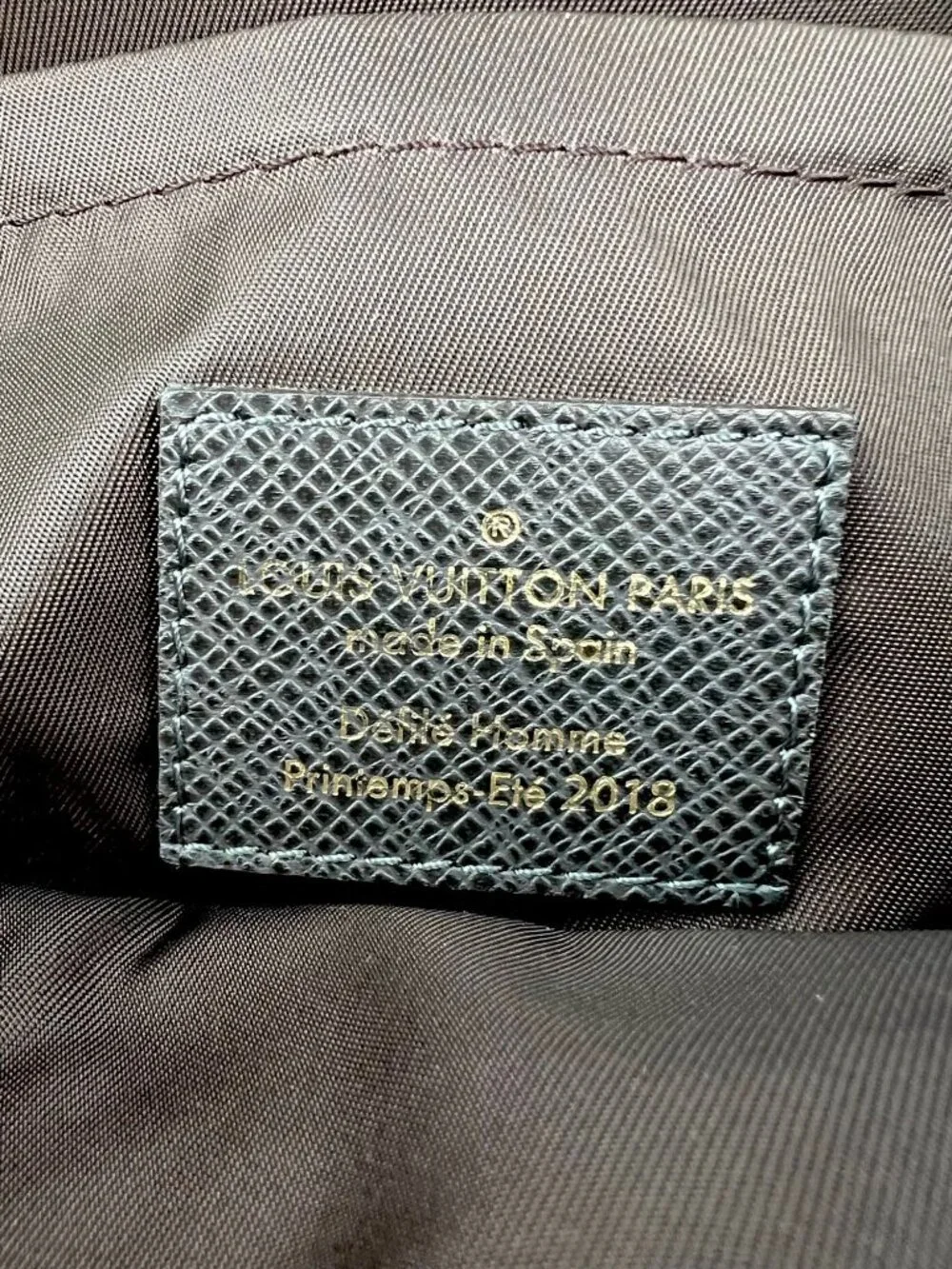 Louis Vuitton Monogram Outdoor Blue Messenger Bag